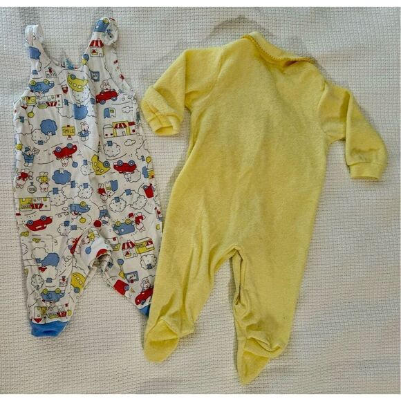 Vintage Carters Baby Unisex 2 Piece Bundle Made in the USA - Picture 2 of 4